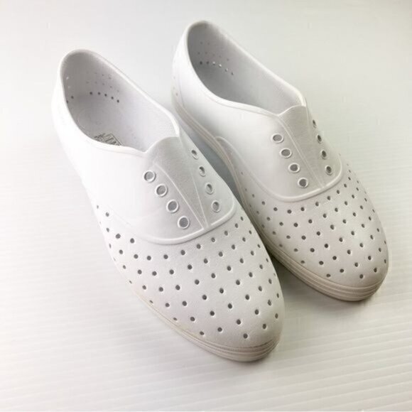 Native Shoes womens size 10 white Jericho slip on sneakers - Picture 1 of 10
